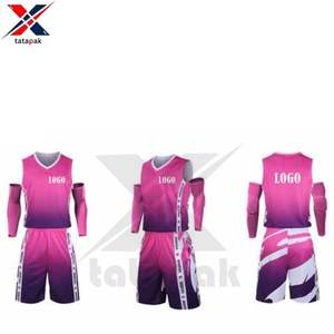 เสื้อบาสเก็ตบอลทีมเยาวชนและผู้ใหญ่เสื้อเจอร์ซีย์ระเหิดแบบกำหนดเองและกางเกงขาสั้นที่ตรงกัน - Product Image 4