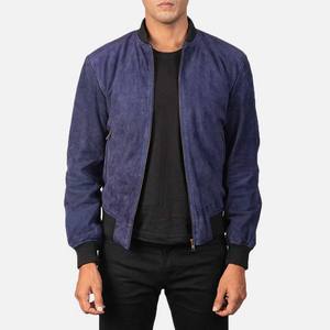 Veste en cuir pour homme sur mesure OEM, col montant, imperméable, coupe-vent, à capuche, coupe ajustée, style motard, vente en gros, en vrac, devant - Product Image 4