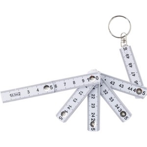 ไม้บรรทัดพลาสติกและโลหะพับได้พร้อมพวงกุญแจฮอลลี่ - Product Image 3