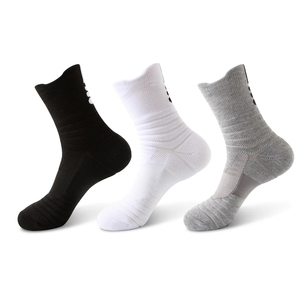 Premium Cotton Crew <b>Socks</b> for <b>Men</b> Women <b>Winter</b> Knitted Custom Logo Youth Children Breathable Cushioned Everyday Athletic Comfort - Product Image 1