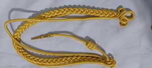 Cordón de nailon personalizado OEM con cordones de hombro de silbato para uniformes y accesorios de vestir ceremoniales - Product Image 5