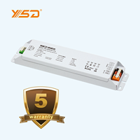 Driver LED à économie d'énergie GP haut de gamme, à intensité variable Triac 5 en 1, avec alimentation intégrée 12V/24V 100W 200W 300W pour bandes LED