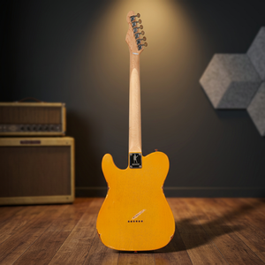 กีตาร์ไฟฟ้า Slick Guitar SL55KM สีเอจด์บัตเตอร์สกอตช์ พร้อมปิ๊กอัพแบบดูอัลซิงเกิลคอยล์ ฟิงเกอร์บอร์ดไม้เมเปิล cop2 - Product Image 2