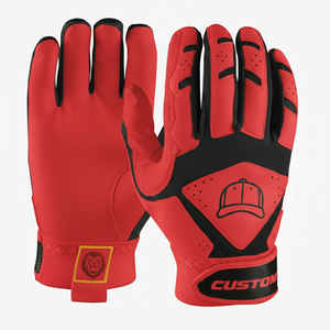 ถุงมือตีเบสบอลแบบทนทาน ป้องกันแรงกระแทก ผลิตตามสั่ง ขายส่ง ควบคุมการเคลื่อนไหวได้ดีเยี่ยม อุปกรณ์ระดับมืออาชีพ ระบายอากาศได้ดี - Product Image 1