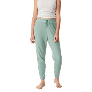 OEM personalizado de las mujeres de lana pantalones de jogging Casual de gran tamaño de invierno pantalones de chándal con bolsillos para correr y pantalones de chándal - Product Image 4