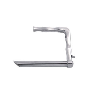 Ensemble de laryngoscopie auto-retenant rigide à prix avantageux, instruments chirurgicaux ORL de haute qualité pour l'examen professionnel des voies respiratoires - Product Image 4