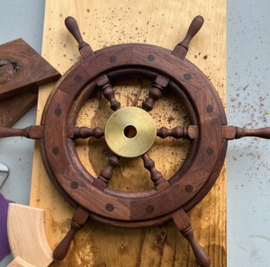Trendy High Quality Best Nautical <b>Ship</b> <b>Wheel</b> Handmade Decor - Product Image 1