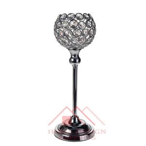 Unique Crystal <b>Globe</b> Goblet Candle HolderFor Home Hotels & Restaurants New Design T-<b>Light</b> Candle Holder Votive - Product Image 2