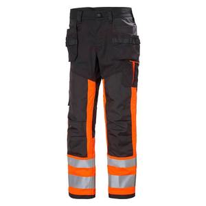 Pantalon de travail industriel personnalisé de qualité supérieure Pantalon en coton robuste avec bande réfléchissante multi-poches et marque OEM - Product Image 3