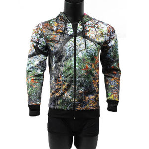 Venta al por mayor de algodón básico mezclado sublimación impresión sublimada sudaderas con capucha para hombres diseño personalizado sublimación térmica hombres sudaderas con capucha - Product Image 4