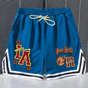 Style tendance pour hommes Séchage rapide Anti-bactérien Respirant Mesh Gym Short de course Logo personnalisé Couleurs personnalisées Polyester Basketball - Product Image 1