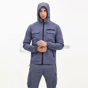 Venta al por mayor XXL Slim Fit High Quality Jogger Pullover Set Transpirable Cargo Chándal Logotipo personalizado para la temporada de primavera Plus XL Gym - Product Image 2