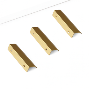 Tirador de armario de barra semicircular de aleación de Zinc minimalista moderno tirador de muebles para cocina comedor sala de estar dormitorio cajón armario - Product Image 2