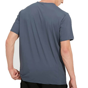 T-shirts personnalisés en gros avec logo imprimé/T-shirt lourd 2023 coton True Classic - Product Image 5