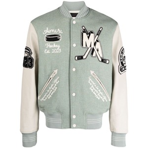 Abrigo de lana Vintage personalizado OEM para hombre, chaqueta universitaria de invierno de algodón 100% para escuela y cultivo de letras - Product Image 1