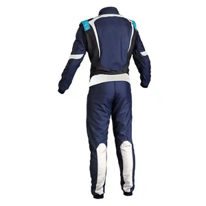 Combinaison de course de karting de conception personnalisée de qualité supérieure Combinaison de course de kart d'entraînement Combinaison de kart confortable avec logos personnalisés OEM - Product Image 5