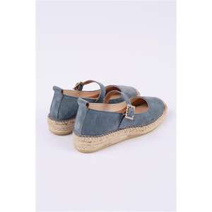 Espadrille à talon compensé fermé et talon bas - Product Image 3