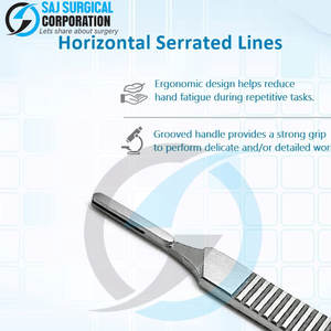 Poignée de scalpel d'équipement médical haute performance Source d'alimentation manuelle en acier inoxydable de qualité supérieure - Product Image 6