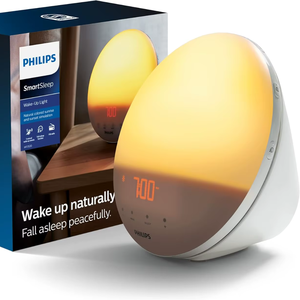 Lámpara de Lectura con Luz de Despertador SmartSleep HF3520/60, Simulación de Amanecer y Atardecer, 5 Sonidos Naturales, Radio FM, para Dormitorio u Oficina - Product Image 3