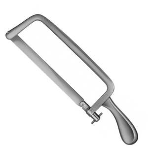 เลื่อยตัดขา Charriere 35 ซม. / 13 3/4 นิ้ว คุณภาพพรีเมียม เครื่องมือผ่าตัดกระดูกและข้อ สำหรับการผ่าตัดตัดขา ระดับสูง - Product Image 3