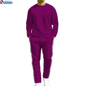 Ensemble de survêtement tendance pour homme, imprimé, col rond fin et ample, jogging, survêtement d'hiver unisexe, taille plus, style tendance - Product Image 3