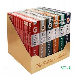 Wholesale Pack Hot Sale Popular Fragrance Golden Nag Meditation Hand Rolled Incense <b>Sticks</b> 15 Grams From India - Product Image 1