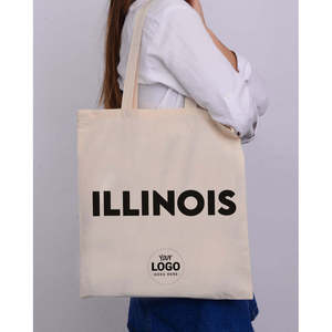 Illinois State Day Celebration Women's <b>Mini</b> Bags Cotton Canvas Tote <b>Mini</b> Bags Custom Logo Printed Cotton Canvas Business Bags - Product Image 4