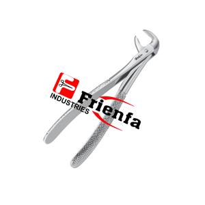 Forceps d'extraction modèle anglais n° 73, instruments dentaires manuels, certifiés CE, réutilisables, en acier inoxydable allemand de haute qualité - Product Image 1