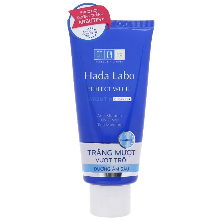 Hada Labo Perfect White whitening cleanser 80g