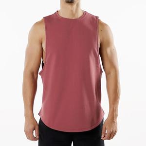 GAF Débardeurs de haute qualité à quantité minimale de commande basse OEM 100% coton de couleur unie Débardeurs surdimensionnés de qualité supérieure pour hommes - Product Image 5