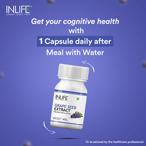 100% Natural Ayurvedic <strong>Grape</strong> <strong>Seed</strong> <strong>Extract</strong> 400mg 60 Veg. <strong>Capsules</strong> for Adults Effective Antioxidant for Teenagers Pregnant Women - Product Image 5