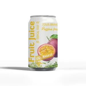 Marche all'ingrosso fabbrica bibite succo di frutta sano bevanda sapore di passione bevande a buon mercato Vietnam succo di frutta 330ml