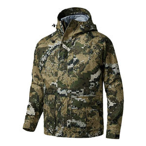 Personalizada de alta calidad de los hombres mejor chaqueta de pesca impermeable nuevo estilo de caza chaqueta con capucha - Product Image 1