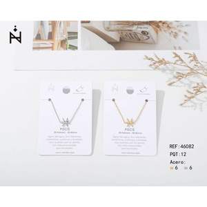 Tobillera de Acero Inoxidable Z Piscis Chapada en Oro, Joyería de Moda para Mujer - Product Image 2