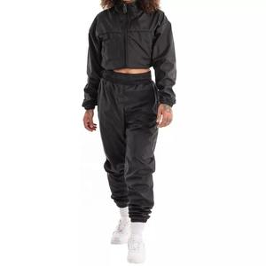 Nouveau style 2024 coupe-vent d'extérieur pour femmes vestes et pantalons courts imperméable hiver coupe-vent costume pour femmes - Product Image 2