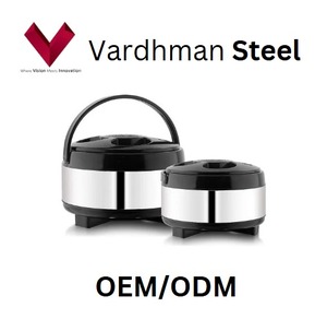 Logo personnalisé, 1000 ML, boîte isotherme en acier inoxydable, grande boîte à nourriture chaude avec couvercle en plastique, facile à transporter, casserole pour aliments - Product Image 4