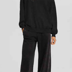 Sudadera con capucha con logotipo personalizado para mujer 2023, ropa deportiva de nuevo diseño para invierno, sudaderas de algodón 100% - Product Image 4