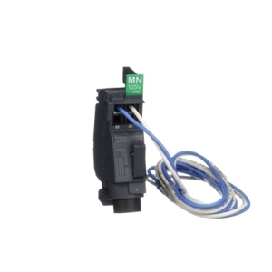 Interruttore Automatico SCHNEIDER ELECTRIC LV426823 Pre-cablato ComPacT NSXm 125VDC 110/130VAC 50/60Hz con Protezione da Sottotensione MN - Product Image 1