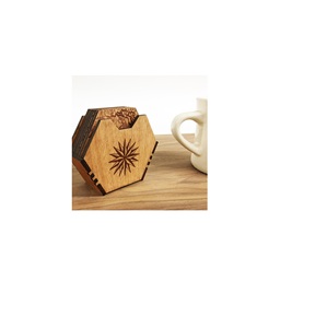 Hot Selling Durable Rectangle Wooden Coasters Heat Resistant Eco-Friendly Modern Design for Home Hotel Decor Made Uttar Pradesh - Product Image 3