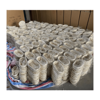 Approvisionnement d'usine 10 pouces rotin naturel ovale pain au levain panier d'épreuvage Bannenton ensemble couverture en tissu pour la preuve