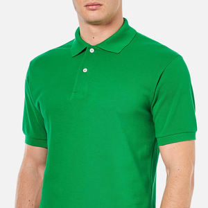 Polos de hombre hechos en poliéster 100% de alta calidad, Polo bordado de algodón con diseño personalizado para hombre - Product Image 1