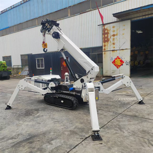 Mini-grue sur chenilles électrique KCCL Crawler Spider Crane de 3 tonnes avec système de surveillance à distance pour travaux de construction - Product Image 6