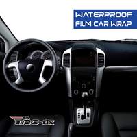 Vinilo para Envoltura de Autos Profix POG 070M Negro Mate para Todo el Vehículo, Lámina de 17.7x180 para Protección de Pintura