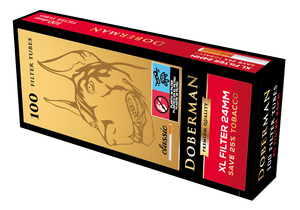 Papiers à rouler pour cigarettes, tubes vides avec filtre Kingsize XL Long 24mm - Product Image 3