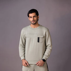 เสื้อสเวตเตอร์สวมหัวลายนูนขนาดใหญ่ออกแบบโลโก้ได้ตามต้องการ - Product Image 4