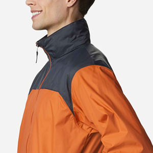 Chaqueta Cortavientos Ligera de Nailon para Hombre OEM, Impermeable, Cortavientos, con Capucha, para Exteriores, Disponible para Pedidos al por Mayor - Product Image 5