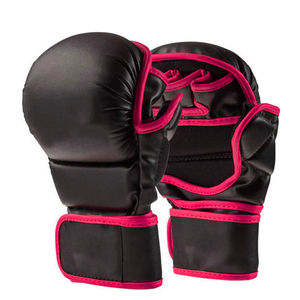 Gants de grappling en cuir PU pour MMA, absorbant les chocs, anti-humidité, antidérapants, avec fermeture personnalisable, couleur au choix, haute qualité - Product Image 4
