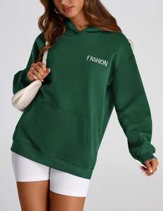 Woemen's Aesthetic <b>Y2K</b> Gothic Graphic Hoodie Flame Cross Print <b>Streetwear</b> Oversized Design for Ladies - Product Image 5