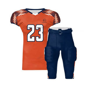 Maillot et pantalon de football américain sur mesure de haute qualité, respirant et à séchage rapide - Product Image 1