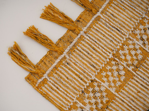 Tapis Kilim Durable Tissé à la Main avec Motifs Aztèques Sensation Antique Fabriqué à partir de Fils de Polyester Recyclés Intérieur Extérieur Utilisation Prière Décoration de Voiture - Product Image 6